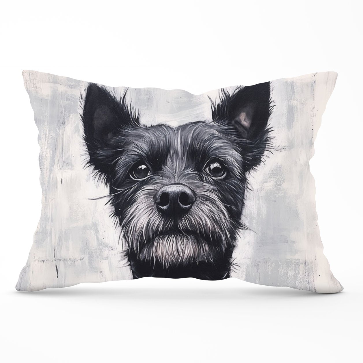 Banksy Inspired Little Terrier Dog Cushions