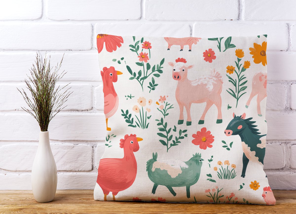 Fun On The Farmyard Cushions