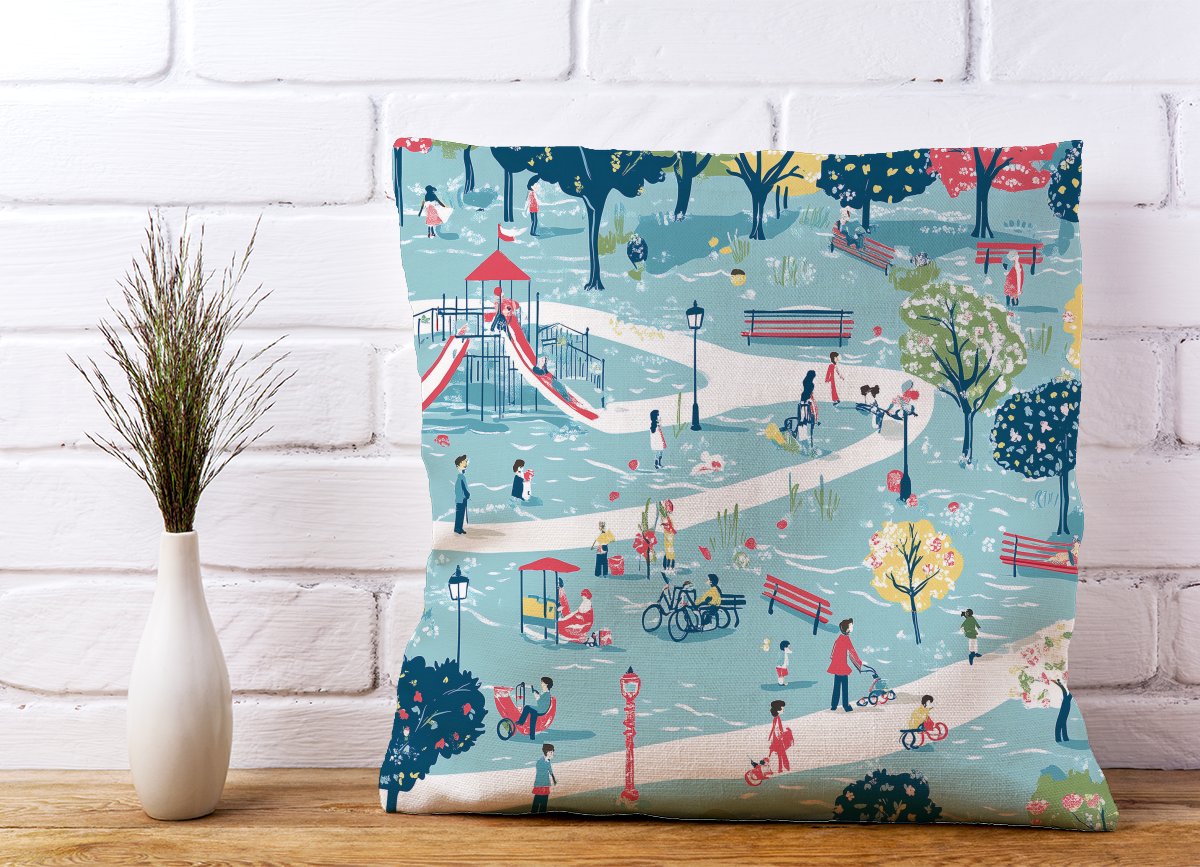A Day At The Park Cushions
