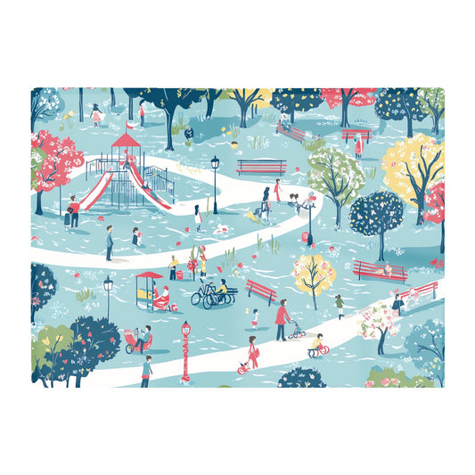 A Day At The Park Chopping Board