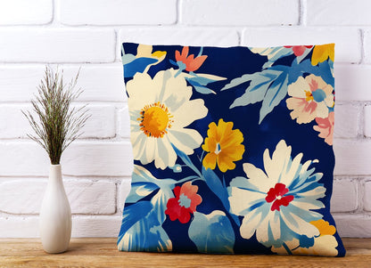 Bright Spring Flowers In Bloom Cushions