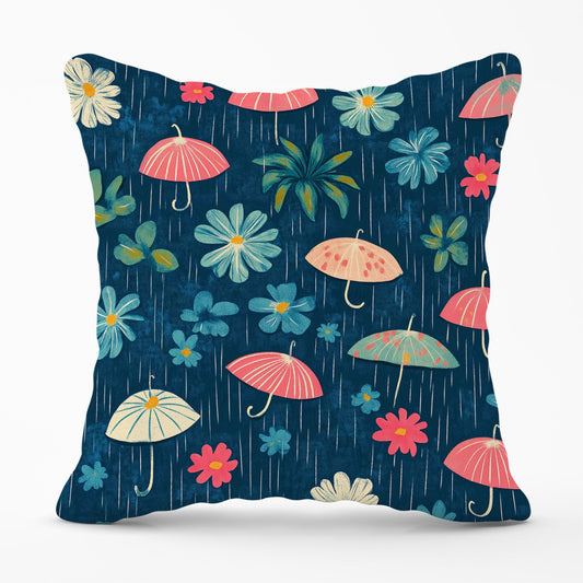 Umbrellas In Spring Cushions
