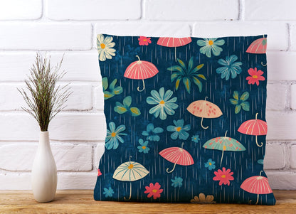 Umbrellas In Spring Cushions