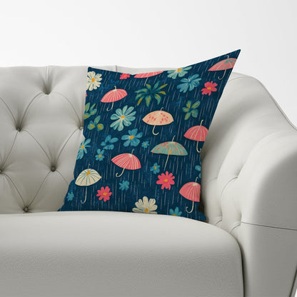 Umbrellas In Spring Cushions