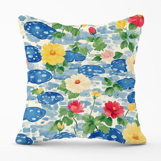 Puddles And Rain Design Cushions