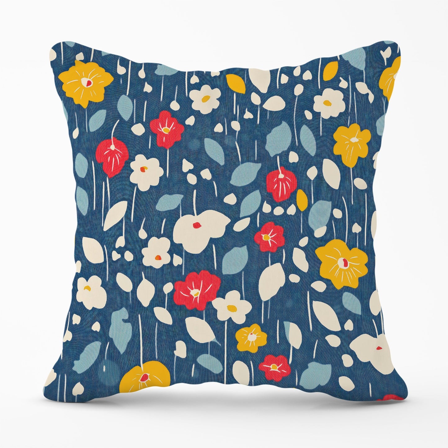 Falling Flowers In The Rain Cushions