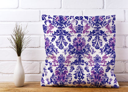 Vintage Purple Pattern Cushions