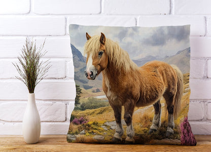 Eriskay Pony In The Highlands Cushions