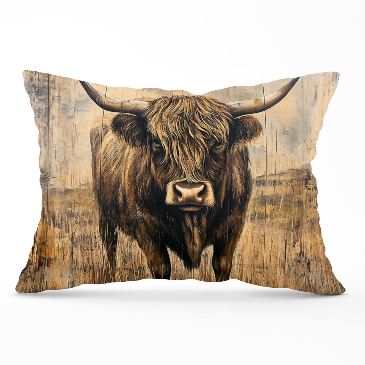 Old Style Highland Cow Cushions