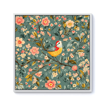 Chilling In The Branches Framed Canvas