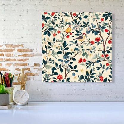 Chirping Away In The Trees Canvas