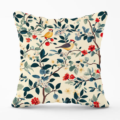 Chirping Away In The Trees Cushions