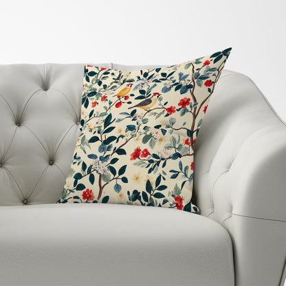 Chirping Away In The Trees Cushions