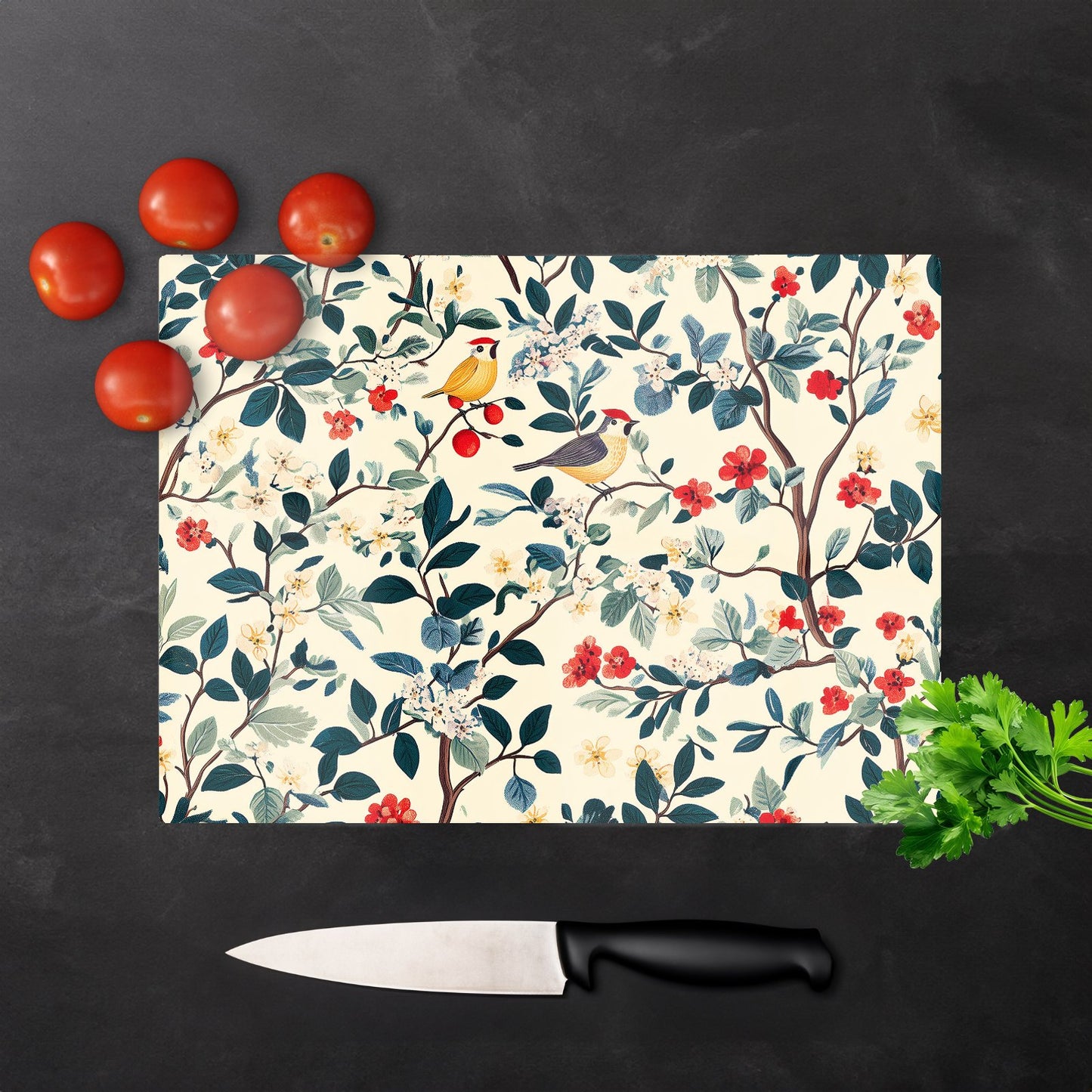Chirping Away In The Trees Chopping Board