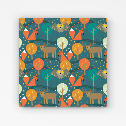 Wild Nightlife Canvas