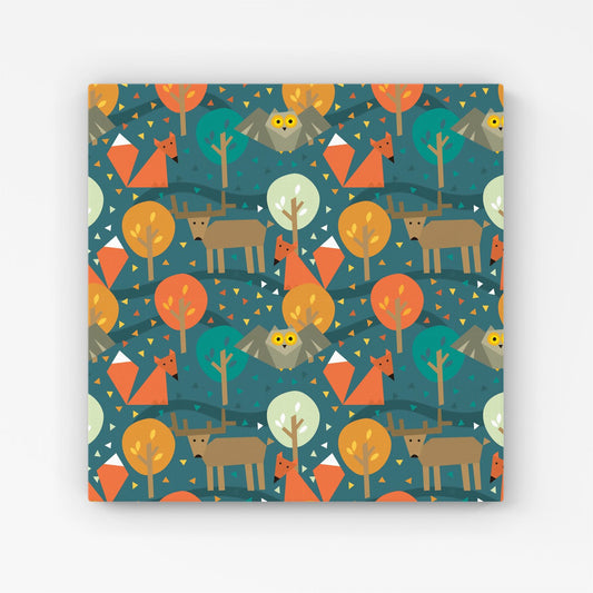 Wild Nightlife Canvas