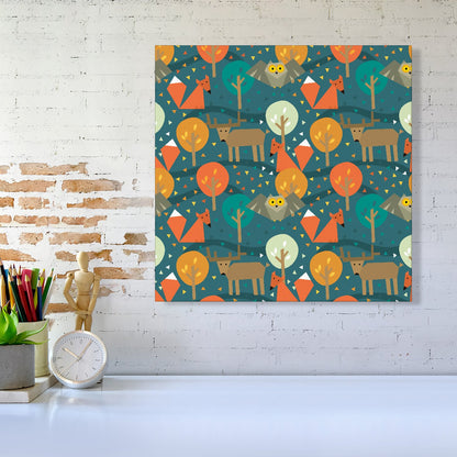 Wild Nightlife Canvas