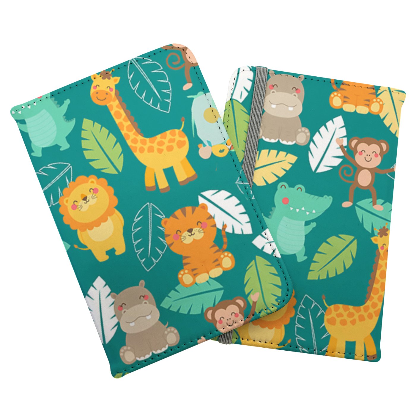 Jungle Animals Passport Cover