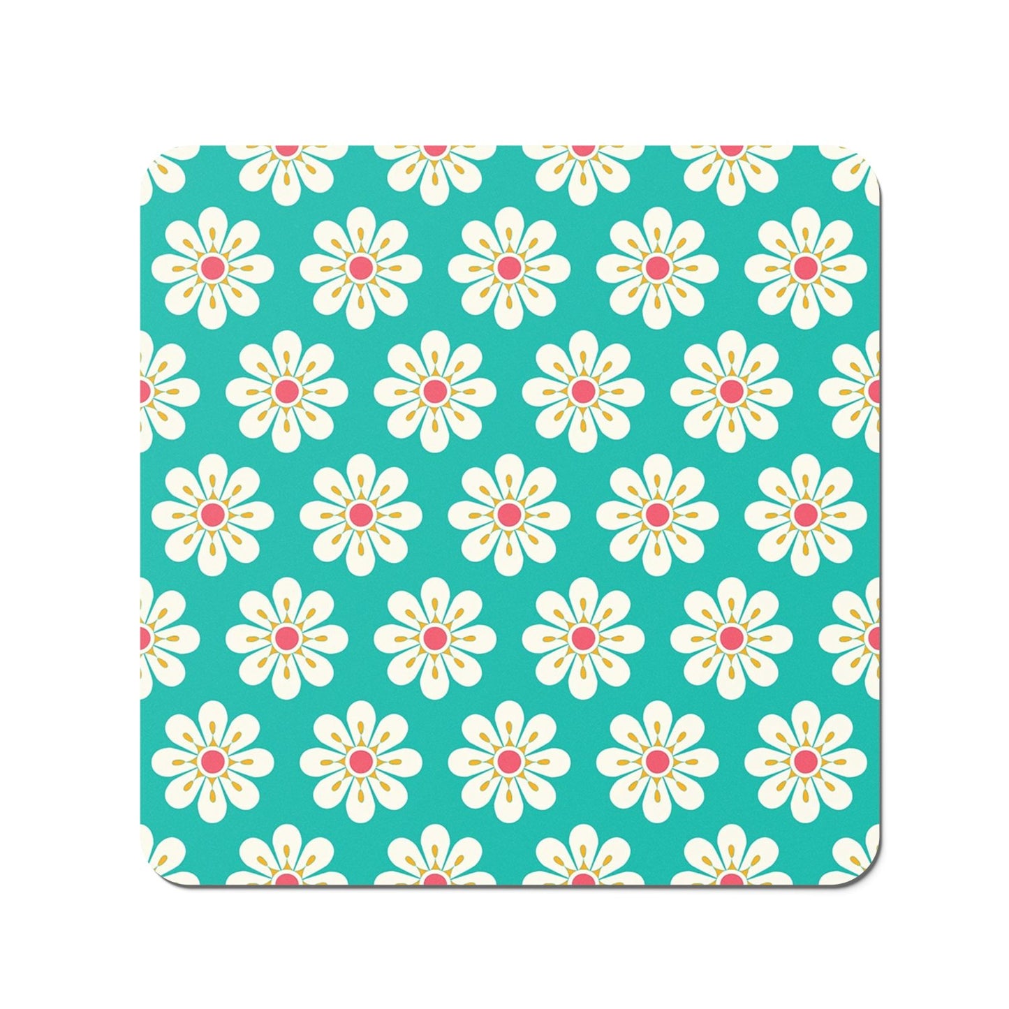 Daisy Pattern Coasters