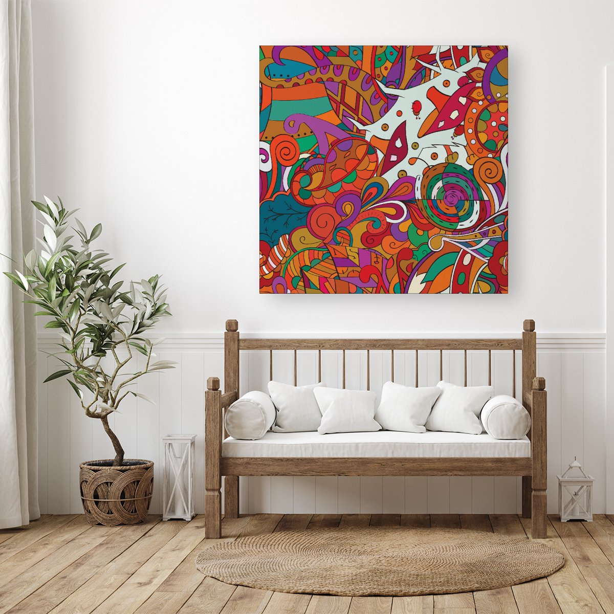 Mehndi Design Canvas