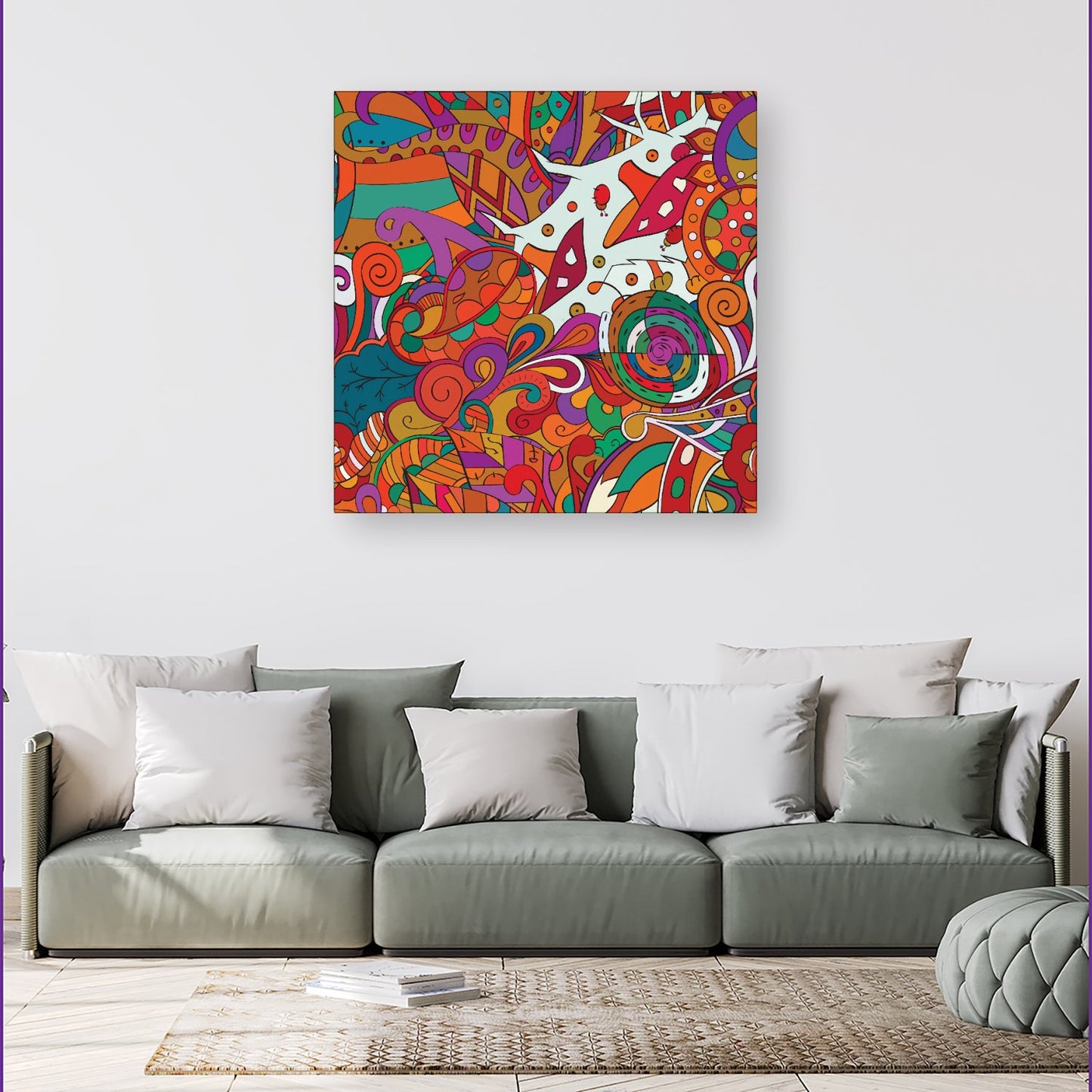 Mehndi Design Canvas