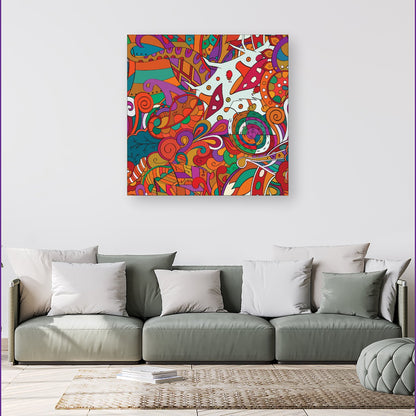 Mehndi Design Canvas
