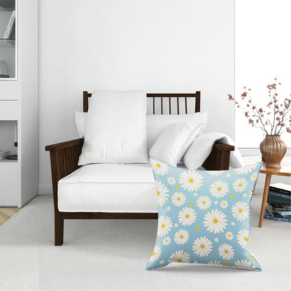 Summer Daisy Pattern Floor Cushion