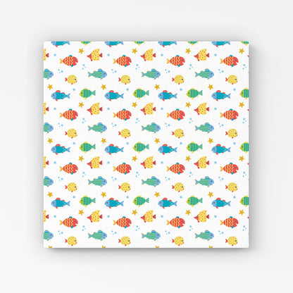 Swimming Fish Canvas
