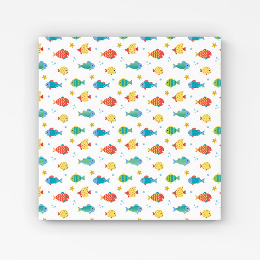 Swimming Fish Canvas