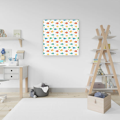 Swimming Fish Canvas