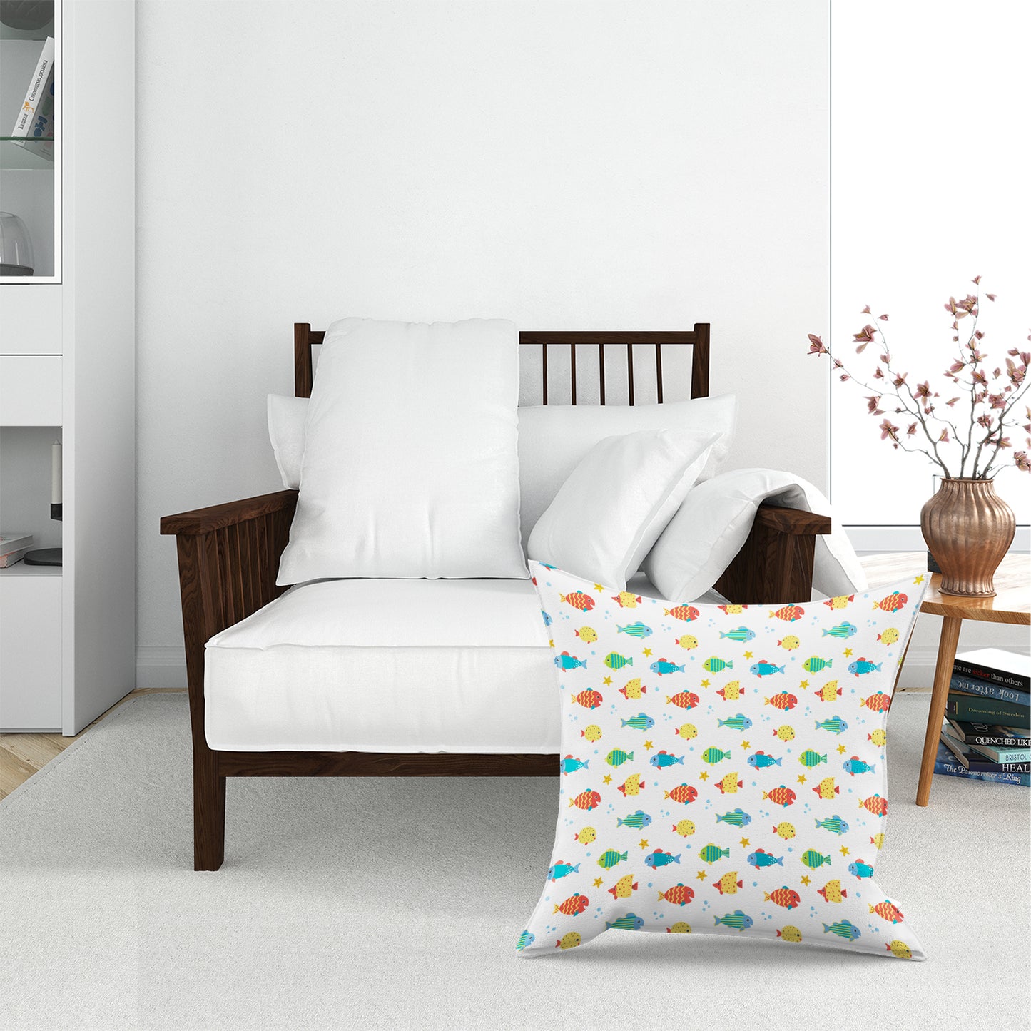 Swimming Fish Floor Cushion