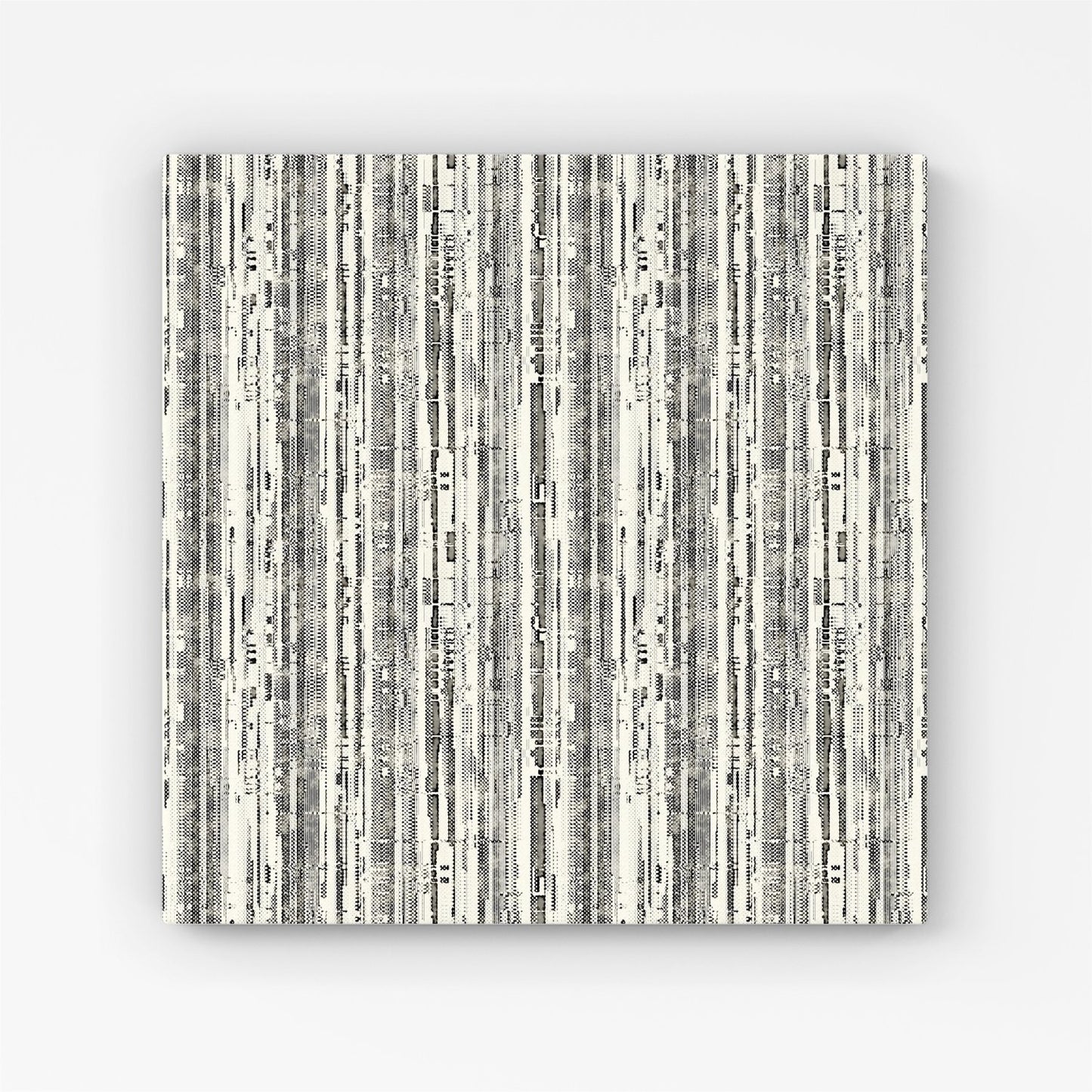 Washed Out Canvas Pattern Canvas