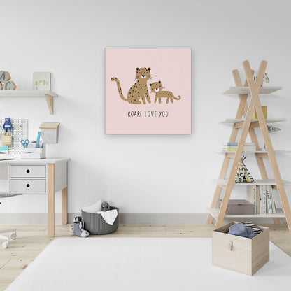 Roar! Love You Canvas