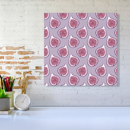 Modern Fig Pattern Canvas