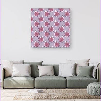 Modern Fig Pattern Canvas