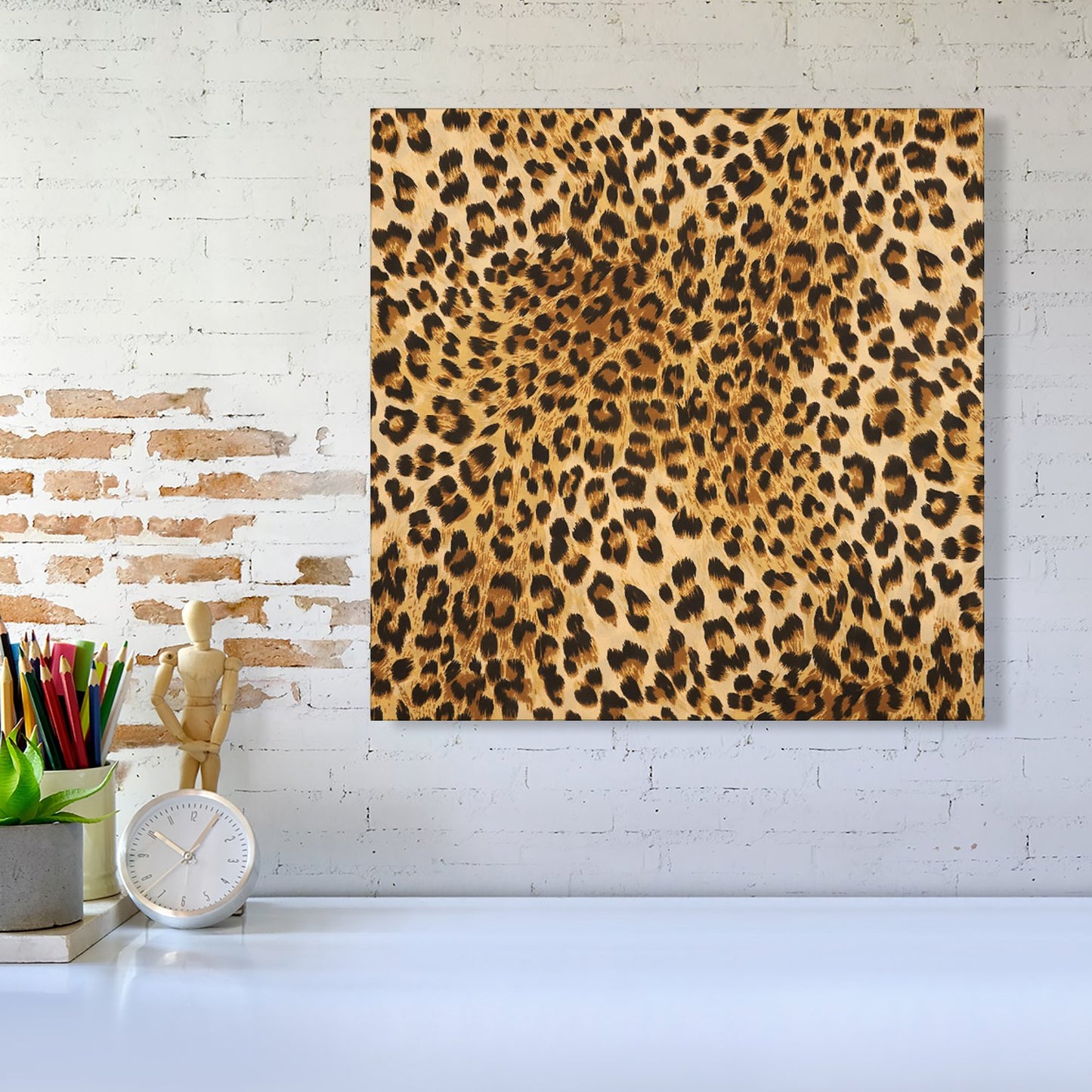 Wild Animal Pattern Canvas