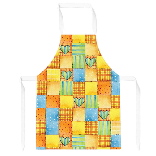 Baby Watercolour Blanket Pattern Apron
