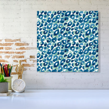 Watercolour Leopard Print Canvas