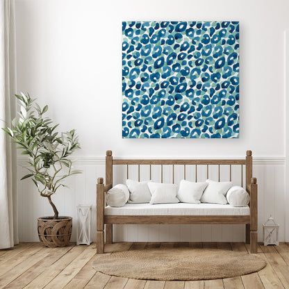 Watercolour Leopard Print Canvas
