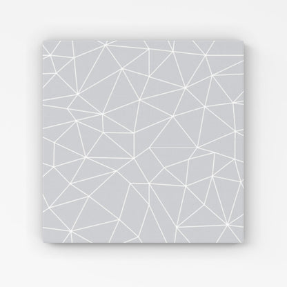 Geometric Triangle Pattern Canvas