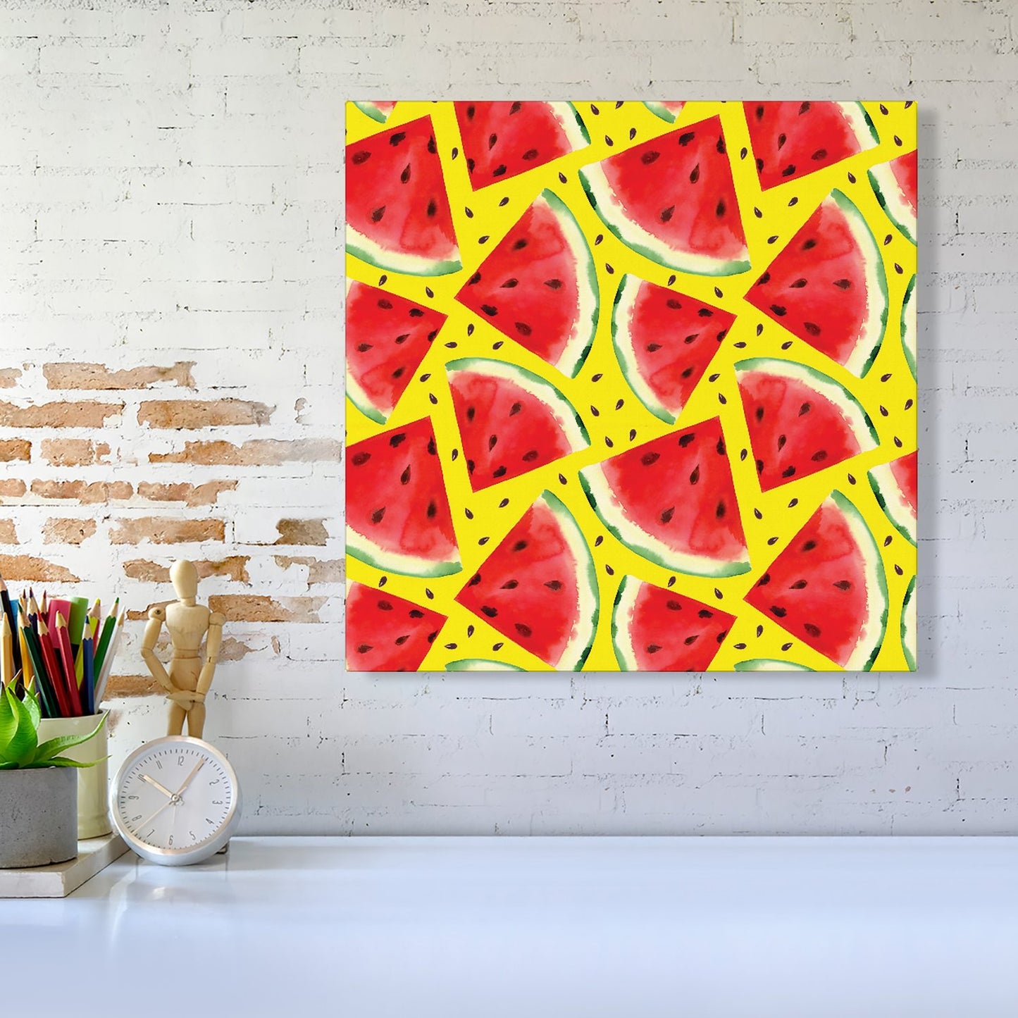 Watermelon Pattern Canvas