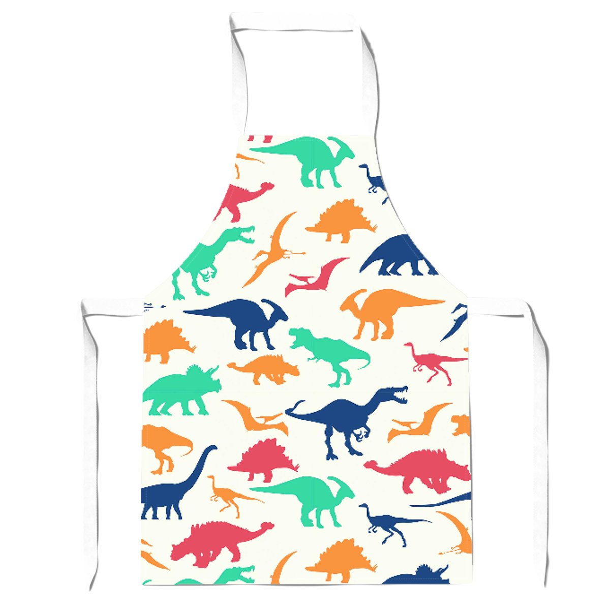 Multicoloured Dinosaurs Apron
