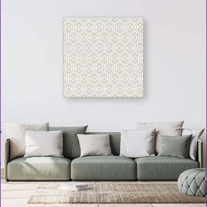 Abstract Ornament Pattern Canvas