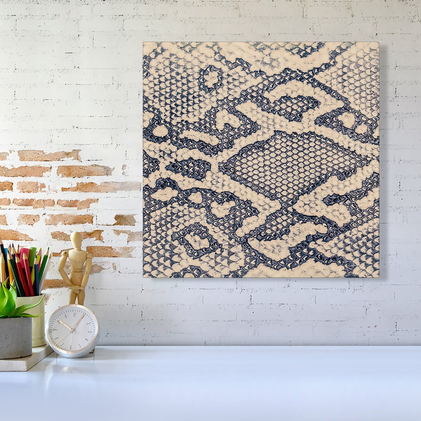 Snake Skin Canvas