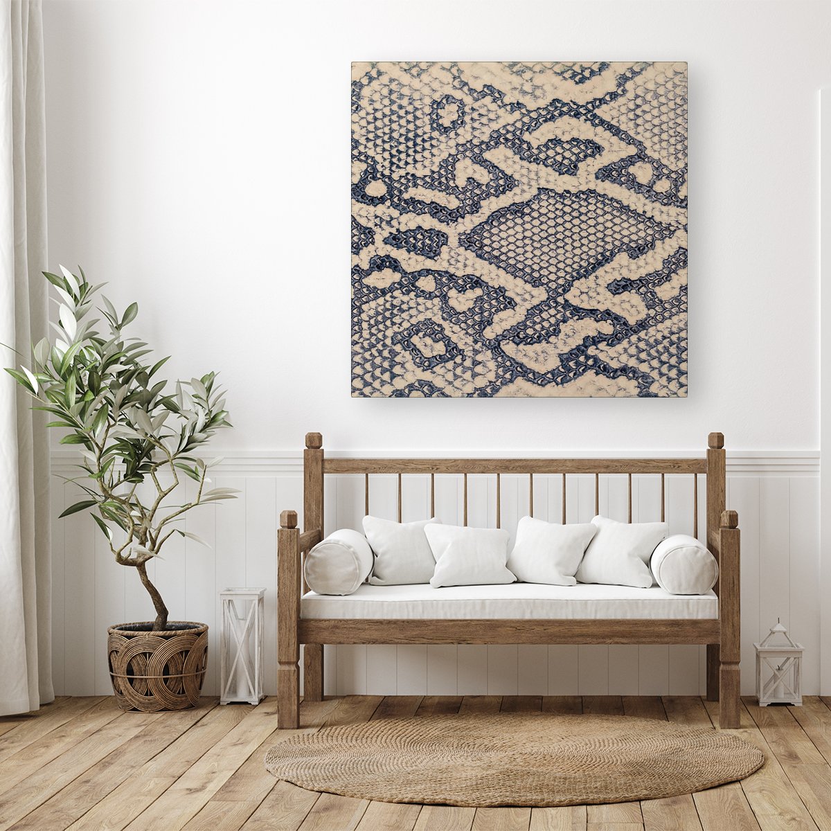 Snake Skin Canvas