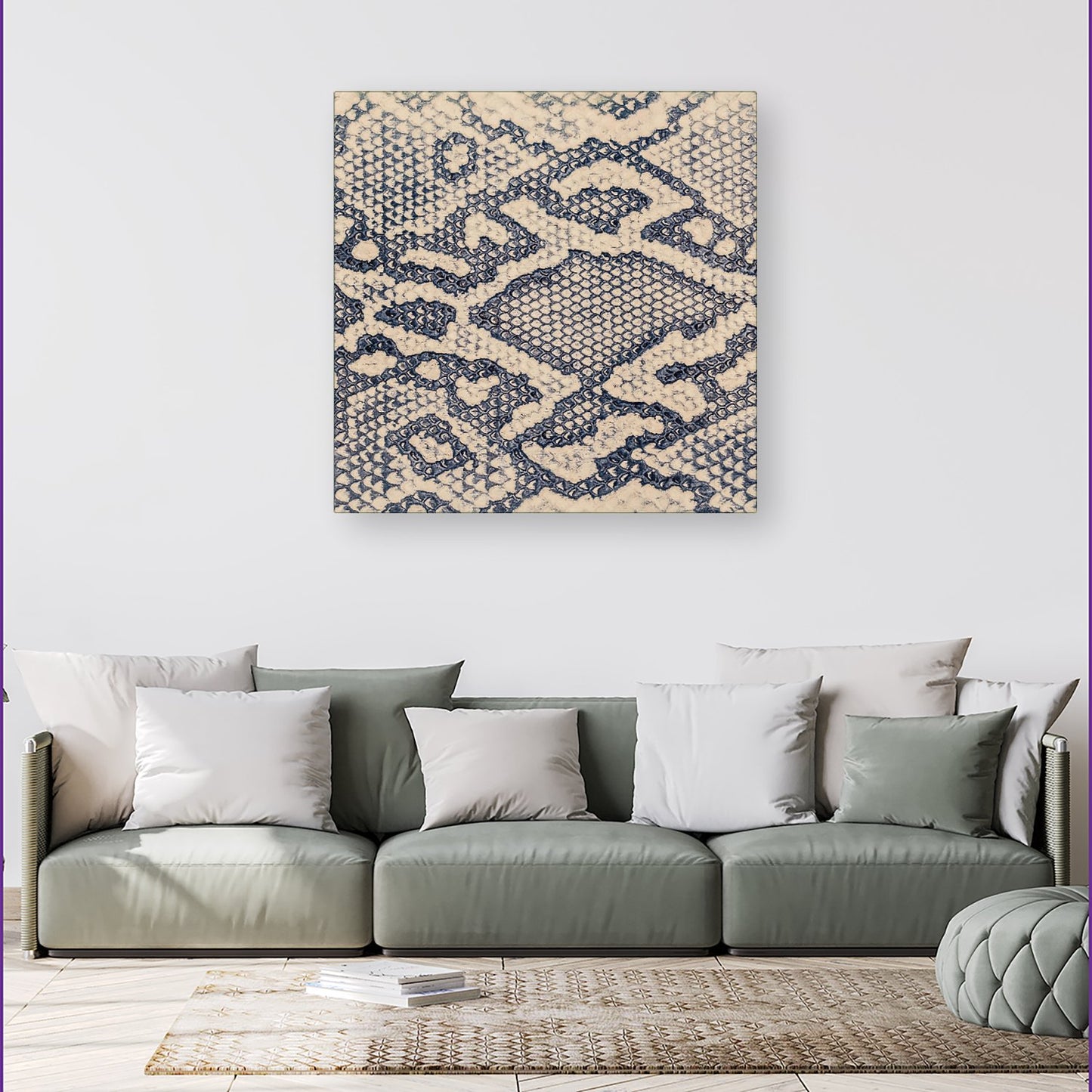 Snake Skin Canvas