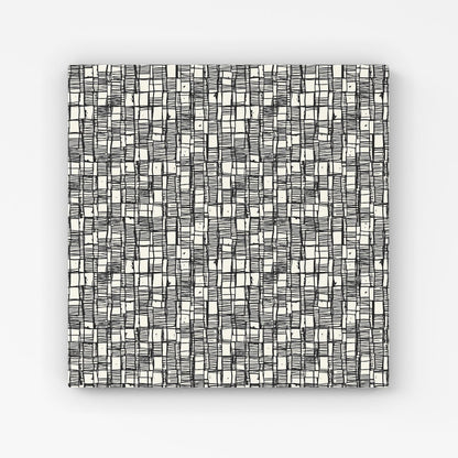 Irregular Sketched Block Textured Canvas