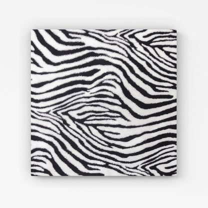 Zebra Texture Pattern Canvas
