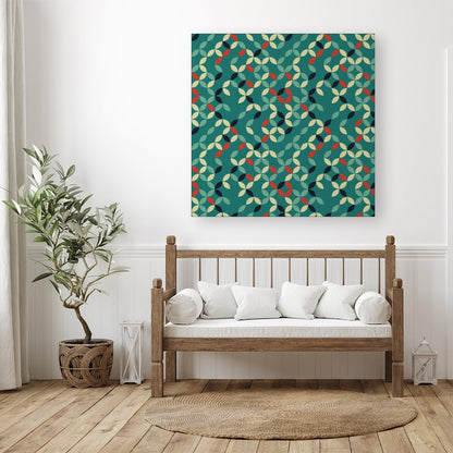 Geometric Pattern Design Canvas
