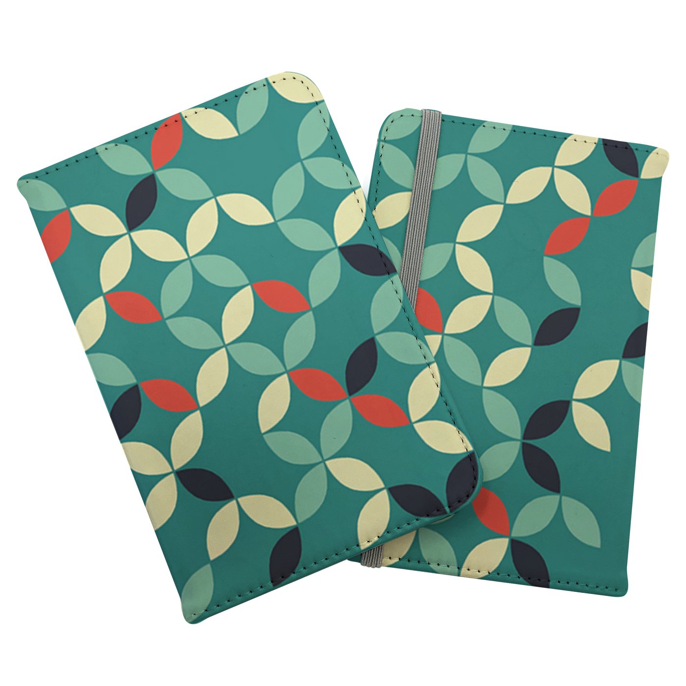 Geometric Pattern Design Passport Cover